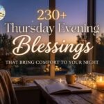 230+ Thursday Evening Blessings That Bring Comfort to Your Night