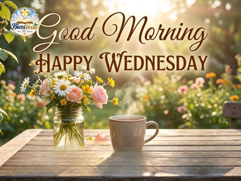 Beautiful Good morning Wednesday blessings images and quotes
