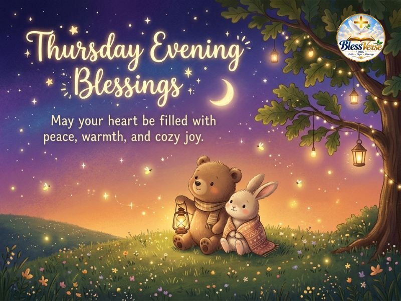 Cute Thursday Evening Blessings