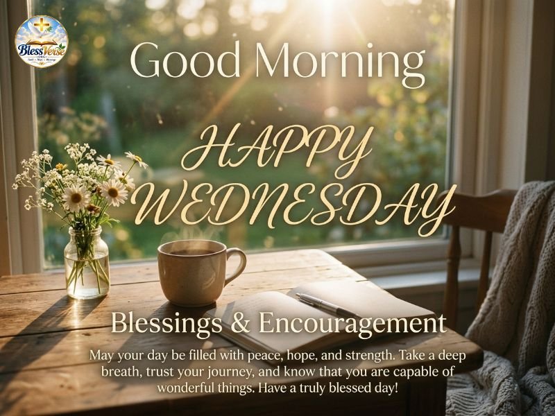 Encouragement Inspirational Good Morning Wednesday Blessings