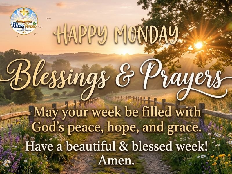 Monday Blessings And Prayers