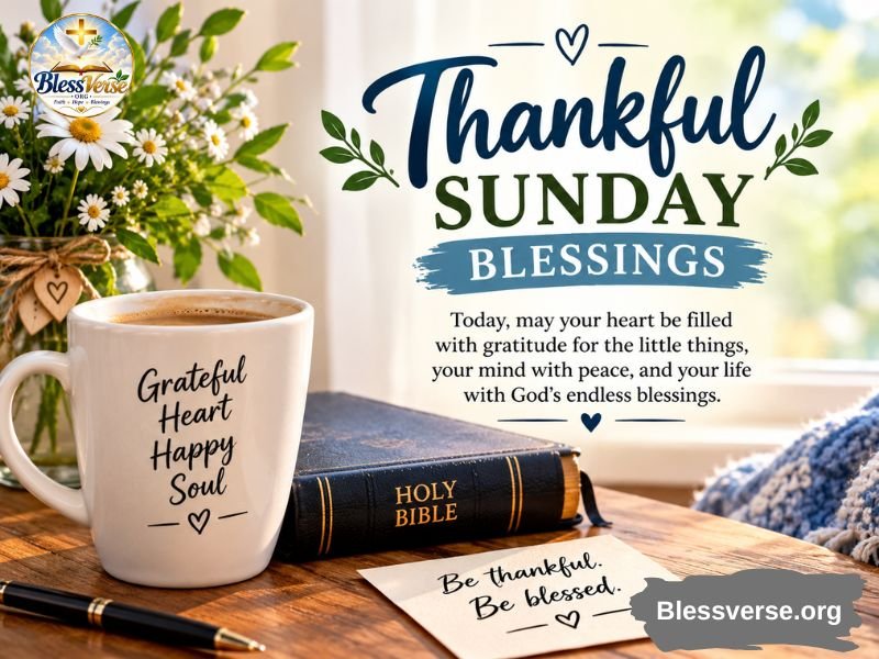 Thankful Sunday blessings