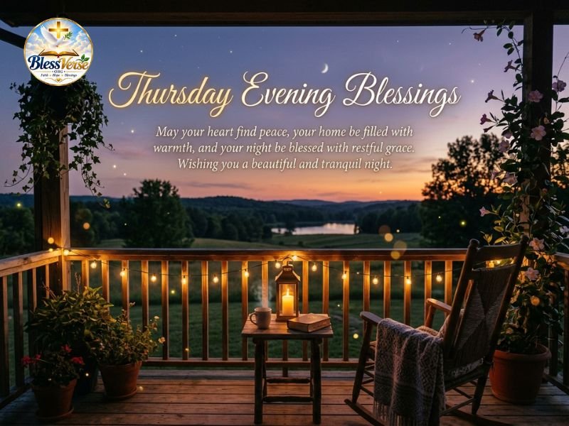 Thursday Evening Blessings Images
