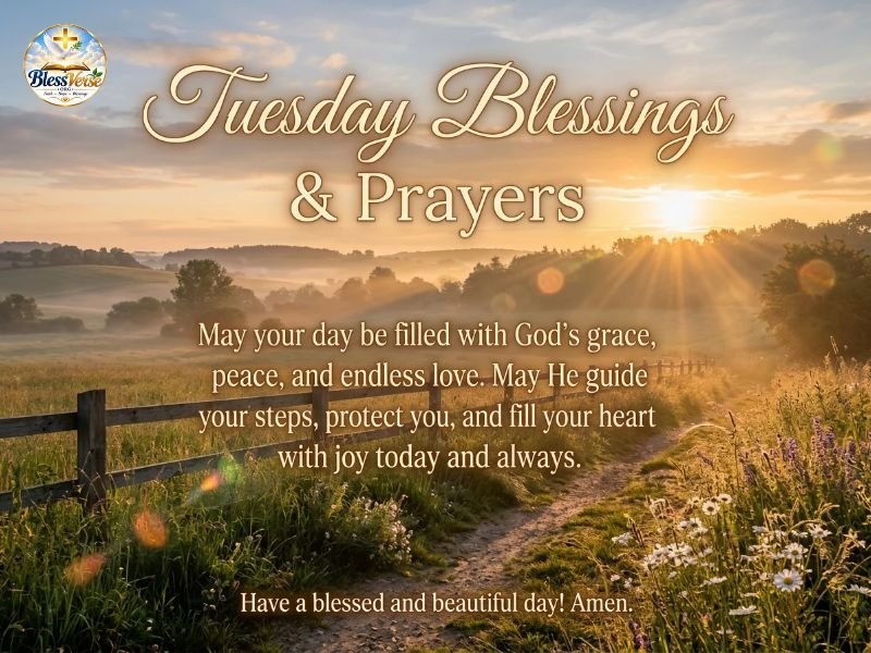 Tuesday Blessings and Prayers
