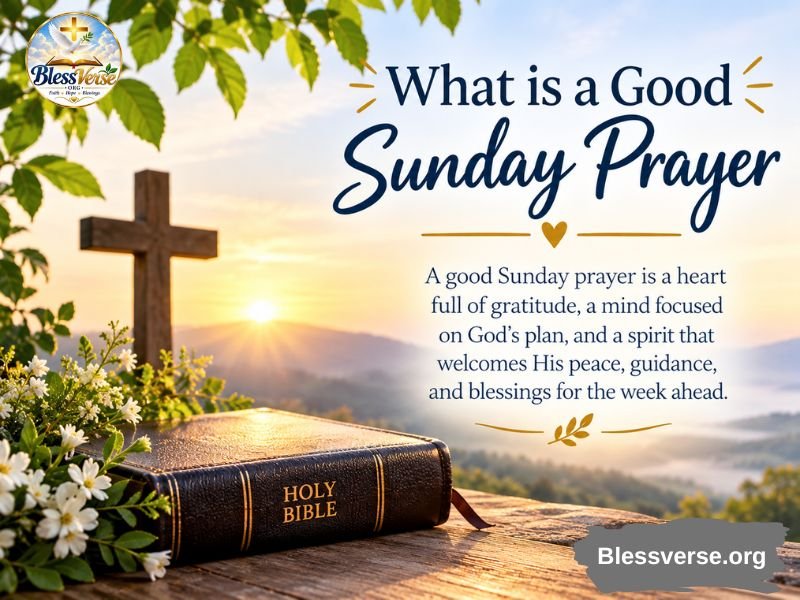 What is a good Sunday prayer
