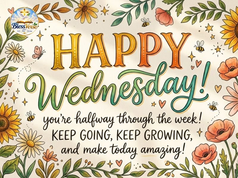 What is a positive Wednesday message?